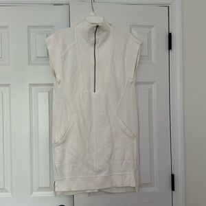 Anthropologie Daily Practice Zip-Front Mini Dress